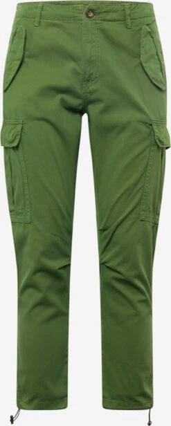 Redefined Rebel Cargobroeken Regular Cargobroek Jolan Heren Groen