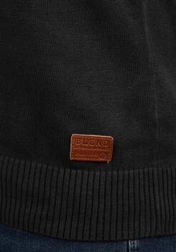 Blend Coltruien Trui Latif Heren Zwart -Herenkleding Winkel b013184e848e9b30225d841739a8ada0