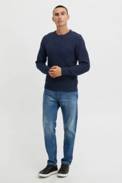 Crewneck Truien Trui Adamus Heren Blauw -Herenkleding Winkel b09cd3424df5d6464ba0e85876c62910