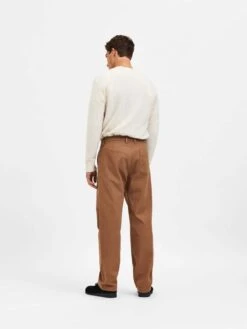 Selected Homme Pantalons Regular Broek Heren Bruin -Herenkleding Winkel b14fd77e448f76a30e5e0f1b1c7d6497