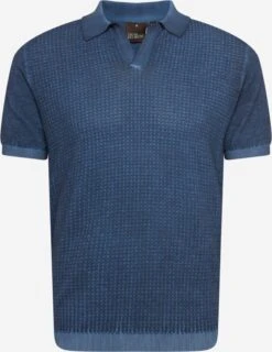 Oscar Jacobson V-hals Truien Trui MALCOLM Heren Navy / Smoky Blue