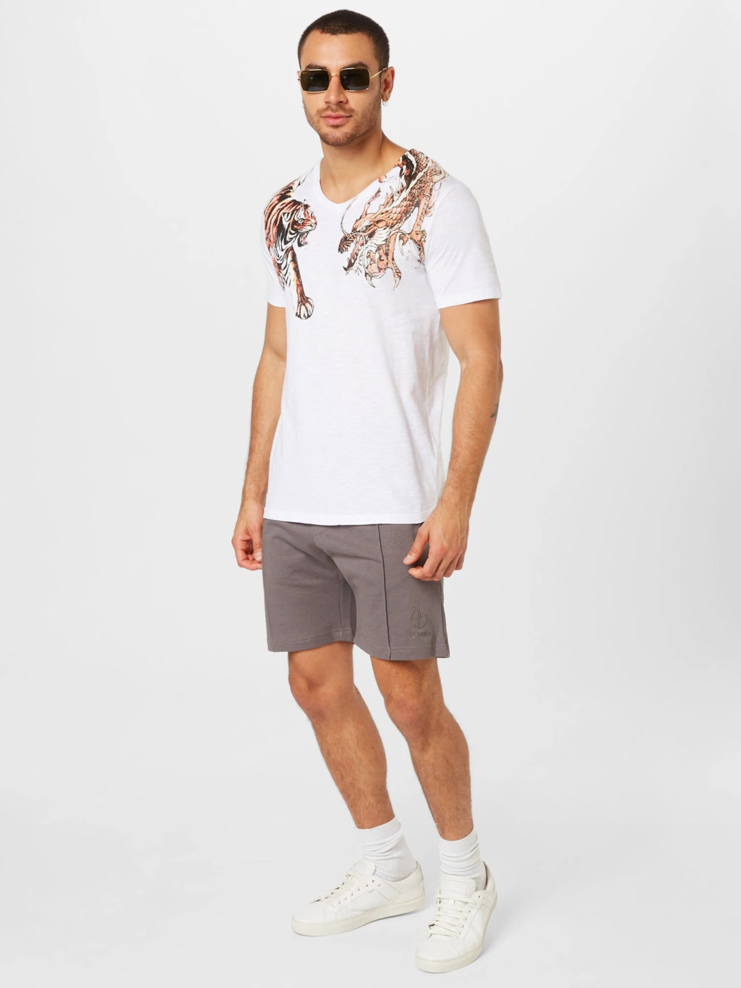 Key Largo Sweat Shorts Regular Broek MPA HEAT Heren Taupe 7 Key Largo Sweat Shorts Regular Broek MPA HEAT Heren Taupe - Afbeelding 5