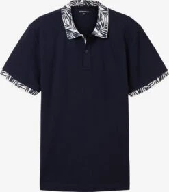 Tom Tailor Polos Shirt Heren Marine