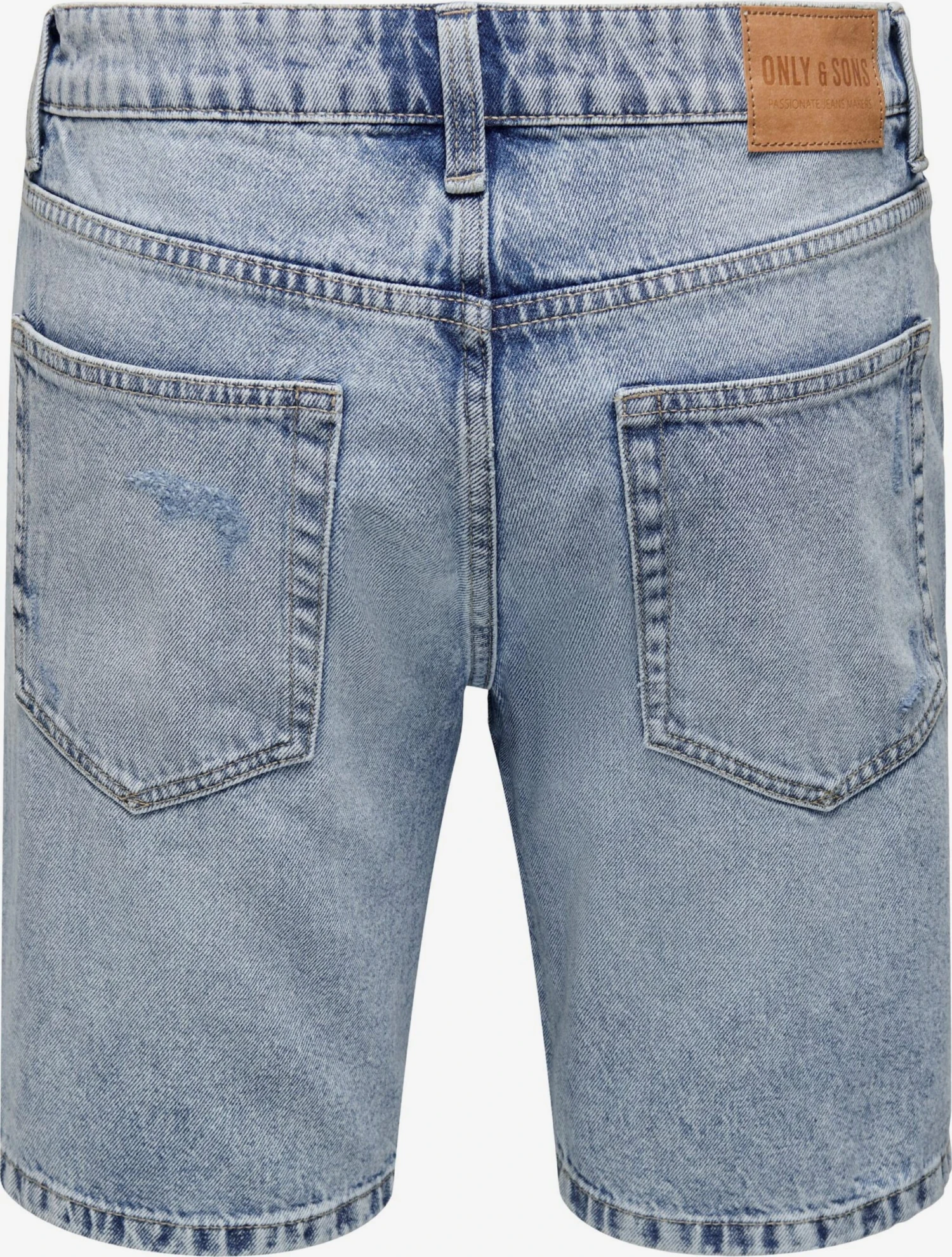 Only & Sons Denim Shorts Regular Jeans Edge Heren Blauw 4 Only & Sons Denim Shorts Regular Jeans Edge Heren Blauw - Afbeelding 2