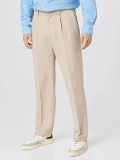 Pantalons Regular Broek Leif By Levin Hotho Heren Beige -Herenkleding Winkel b6317c1b55df4a46799b5126ecf0f22e