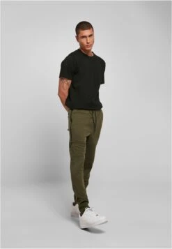 URBAN CLASSICS Sweatpants Tapered Broek Heren Olijfgroen -Herenkleding Winkel b94cce248b37b383b8660c8adbcf07fe