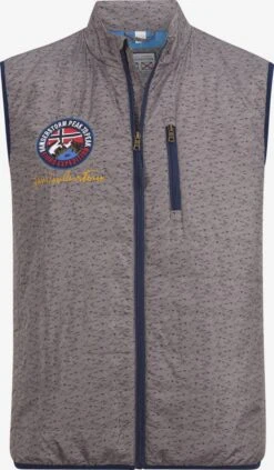 Bodywarmers Bodywarmer Heren Grijs Gemêleerd