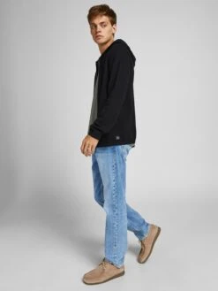 Jack & Jones Vesten Gebreid Vest Hill Heren Zwart -Herenkleding Winkel bbb4221707d5f0ed74b37afdb11fc526