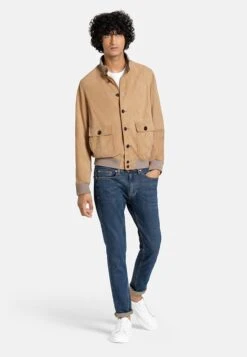 Leren Jassen Tussenjas Emanuel Heren Bruin -Herenkleding Winkel bd111394adff690a97be773cf99fd098