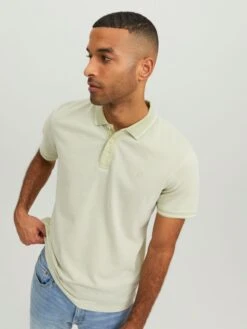 Jack & Jones Polos Regular Fit Shirt Heren Pastelgroen -Herenkleding Winkel bd81910c66cd2b65e5b7bd78b53fce61