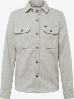 Garcia Tussenjassen Regular Fit Tussenjas Heren Grijs Gemêleerd