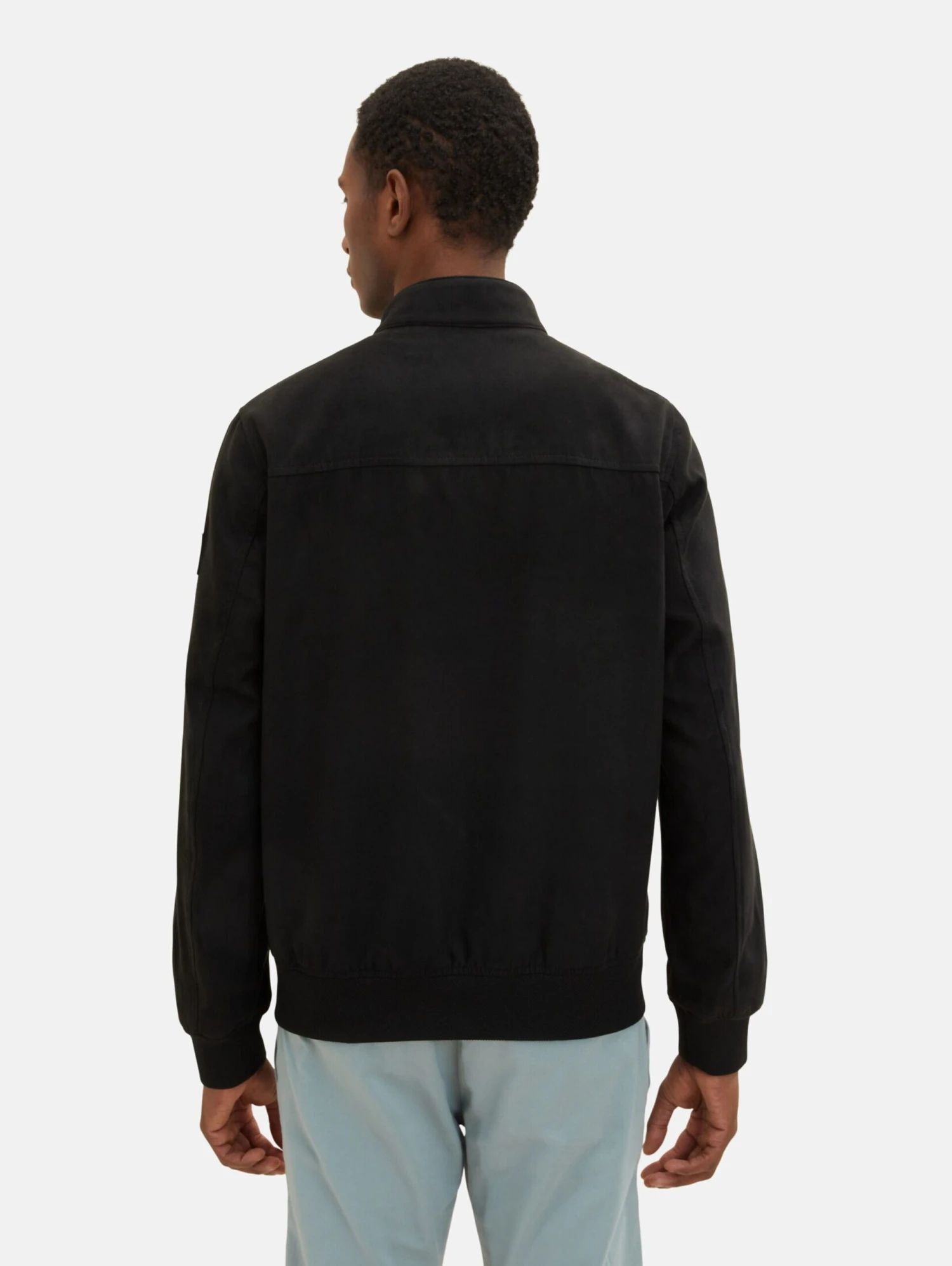 Tom Tailor Leren Jassen Tussenjas Heren Zwart 6 Tom Tailor Leren Jassen Tussenjas Heren Zwart - Afbeelding 4