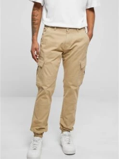 URBAN CLASSICS Cargobroeken Tapered Cargobroek Heren Chamois -Herenkleding Winkel ca44c51803cf101e4a0ab13209126d9a