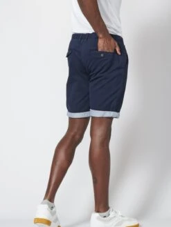Koroshi Chino Shorts Regular Chino Heren Navy -Herenkleding Winkel cb7045cab767c5822d8a39c2ac41a136