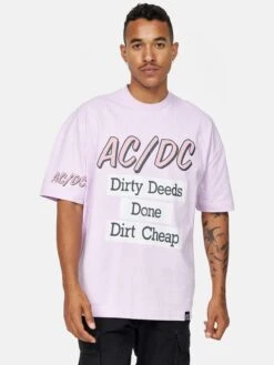T-shirts Shirt ACDC Dirty Deeds Done Dirt Cheap Heren Lila -Herenkleding Winkel cc1ac40033da87e0ec8e1c8384844080