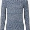 Tom Tailor Crewneck Truien Trui Heren Blauw -Herenkleding Winkel ccbd490a048d1d532ee2094a300af81a