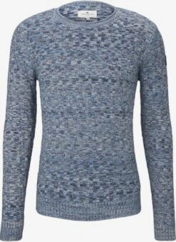 Tom Tailor Crewneck Truien Trui Heren Blauw