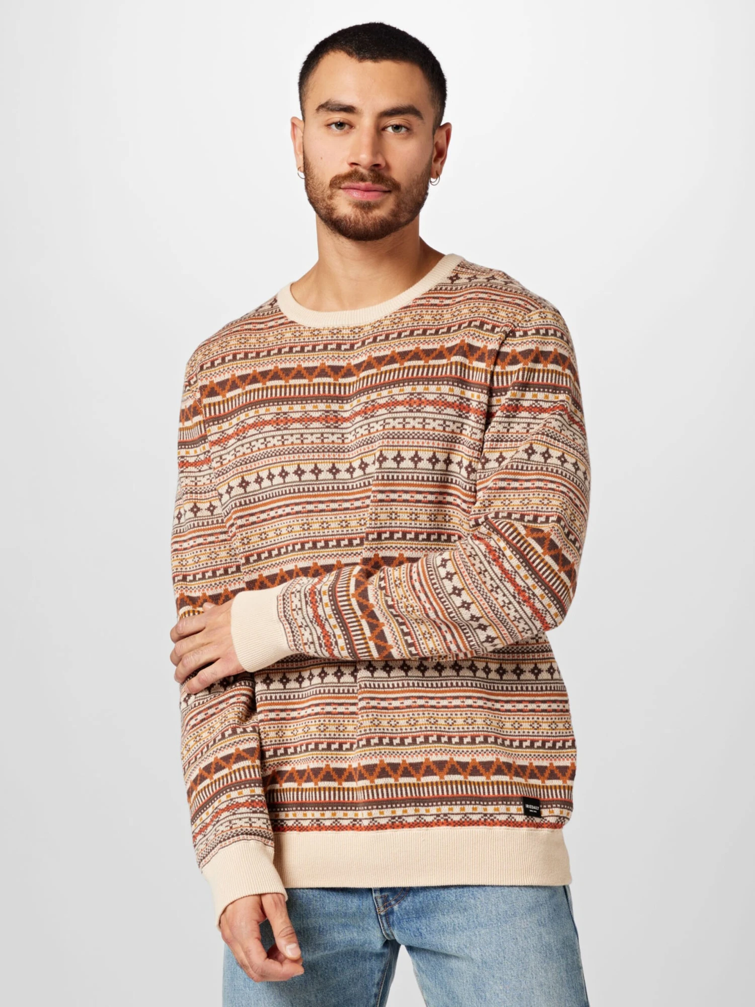 Iriedaily Crewneck Truien Regular Fit Trui Mineo Heren Beige 5 Iriedaily Crewneck Truien Regular Fit Trui Mineo Heren Beige - Afbeelding 3
