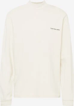 Calvin Klein Jeans Longsleeves Shirt Heren Beige