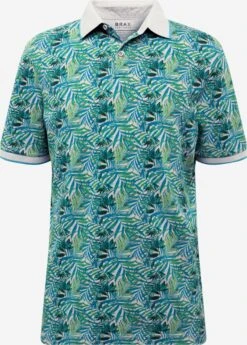 BRAX Polos Shirt Pietro Heren Mintgroen / Spar