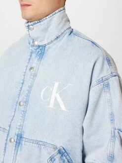 Calvin Klein Jeans Spijkerjassen Tussenjas Heren Lichtblauw -Herenkleding Winkel d0b7c7af73eec9ef882b0b4ebb3f6bf3