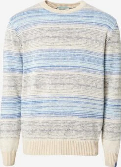 Scotch & Soda Crewneck Truien Trui Heren Crème / Hemelsblauw / Lichtblauw / Donkerblauw