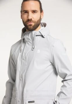 Schmuddelwedda Outdoor Jassen Functionele Jas Heren Lichtgrijs / Donkergrijs -Herenkleding Winkel d351ae25d7ce4e94ff96c92cf132c95e