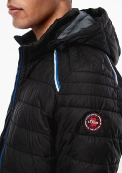 S.Oliver Tussenjassen Tussenjas Heren Zwart -Herenkleding Winkel d37491b71091191818e3a391acc5178b