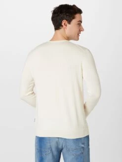 Only & Sons Crewneck Truien Trui WYLER Heren Wolwit -Herenkleding Winkel d3764e579b1a2a791097c3779fe657d7