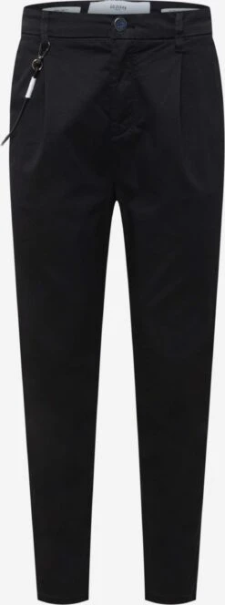 Pantalons Slimfit Bandplooibroek Heren Navy