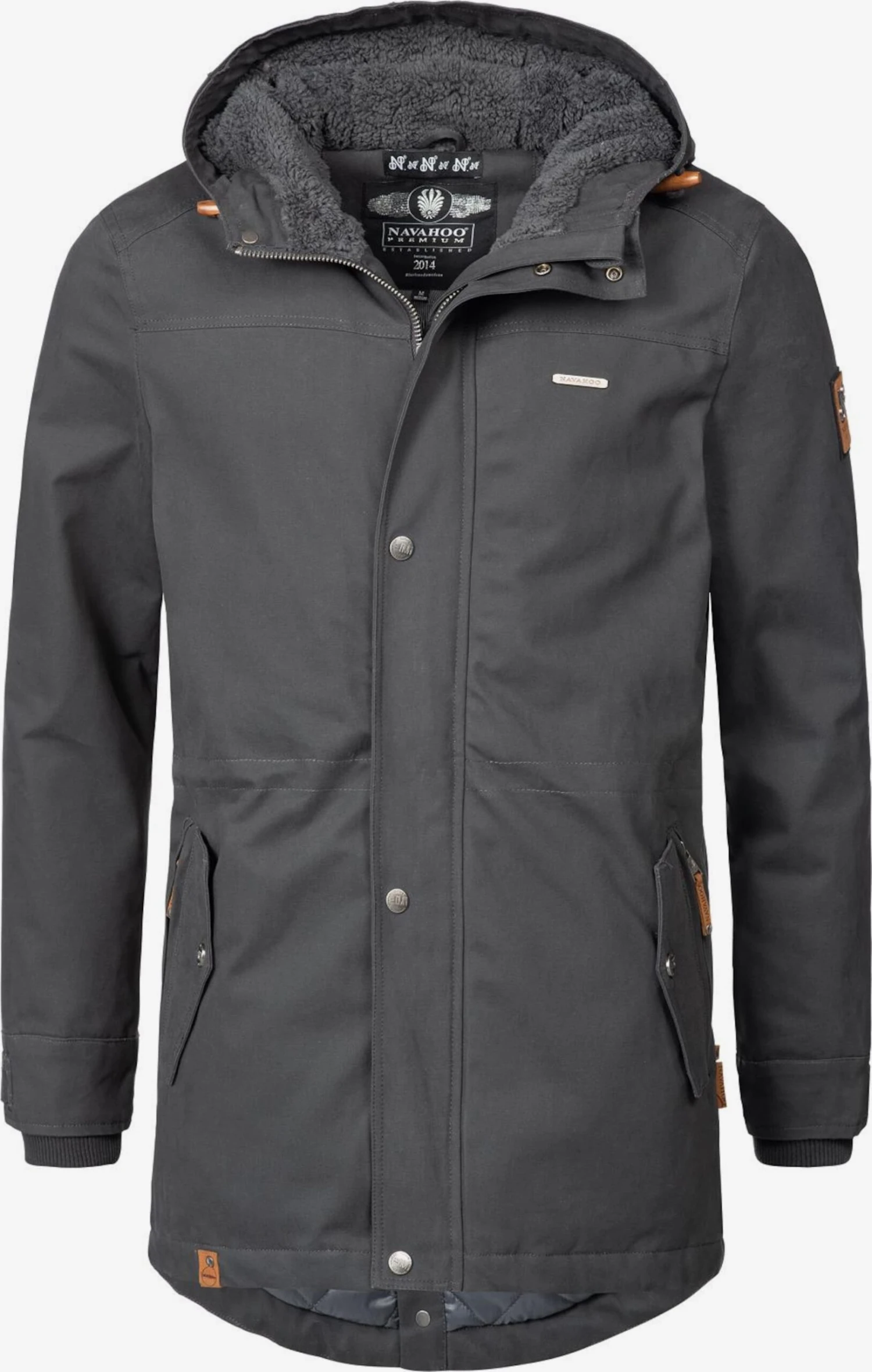 Navahoo Parkas Winterparka Manaka Heren Antraciet 3 Navahoo Parkas Winterparka Manaka Heren Antraciet