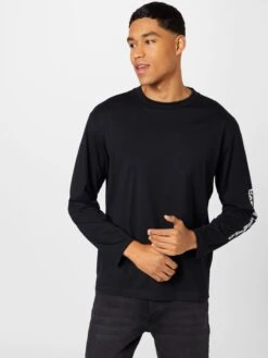 Karl Lagerfeld Jeans Longsleeves Shirt Heren Zwart -Herenkleding Winkel d5686c5d181854d382a675034622d353