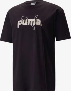 Puma T-shirts Shirt Heren Zwart