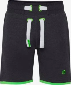 Solid Sweat Shorts Regular Broek Benjamin Heren Antraciet