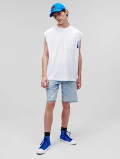 Karl Lagerfeld Jeans Denim Shorts Regular Jeans Heren Blauw -Herenkleding Winkel d9e0697683a5b69cc4de7e9a6022ce31