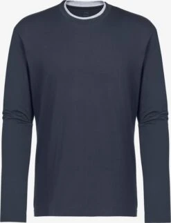 MEY Longsleeves Shirt Heren Donkerblauw