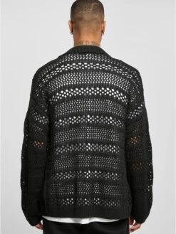 URBAN CLASSICS Vesten Gebreid Vest Heren Zwart -Herenkleding Winkel dc0ea12b1059f280c8461b3b56a2fcda