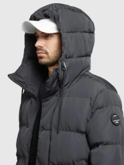 Khujo Outdoor Jassen Functionele Jas RAFI Heren Grafiet -Herenkleding Winkel de62f2d0ad3f415d6f140b7611216bfc