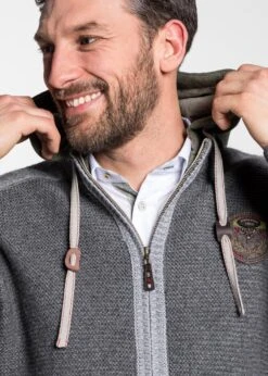 Spieth & Wensky Vesten Gebreid Vest Dakar Heren Grafiet / Grijs Gemêleerd -Herenkleding Winkel e09e2c311e62166f7fc0f65a9db083bc