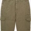 Tom Tailor Cargo Shorts Regular Cargobroek Heren Olijfgroen