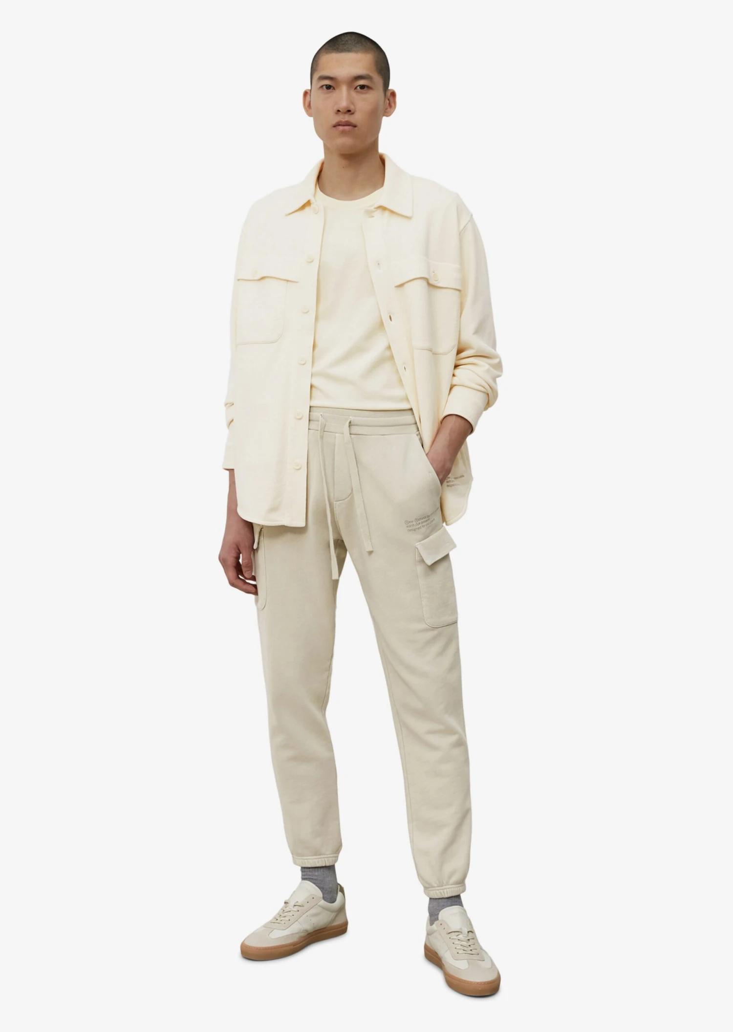 Marc O'Polo Cargobroeken Regular Cargobroek Heren Beige 5 Marc O'Polo Cargobroeken Regular Cargobroek Heren Beige - Afbeelding 3