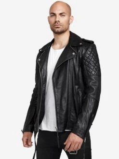 Leren Jassen Tussenjas Simba Heren Zwart -Herenkleding Winkel e2fce0f4024ac71a00484f6cdde63dc6