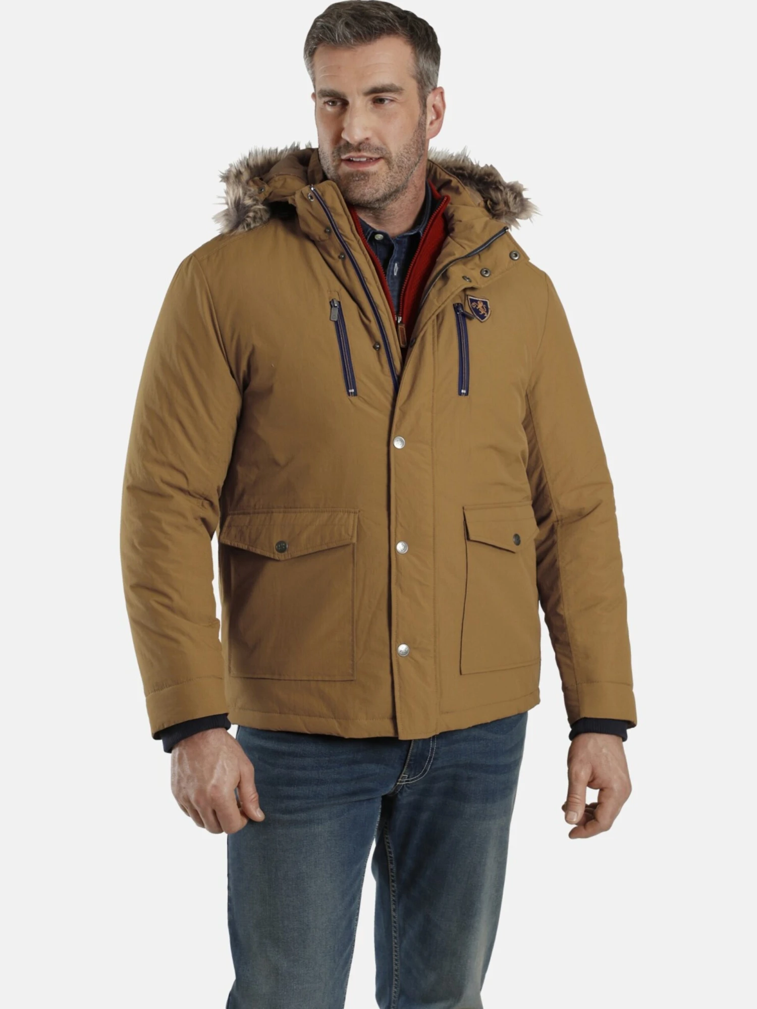 Parkas Winterparka Sir Clarence Heren Geel 4 Parkas Winterparka Sir Clarence Heren Geel - Afbeelding 2