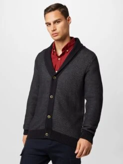 Lindbergh Vesten Gebreid Vest Heren Zwart -Herenkleding Winkel e40589ce9275d0953c45049aae7464d2