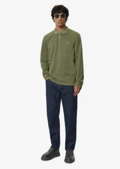 Marc O'Polo Longsleeves Shirt Heren Groen -Herenkleding Winkel e54d887adea8272acc4cc3782e120c53