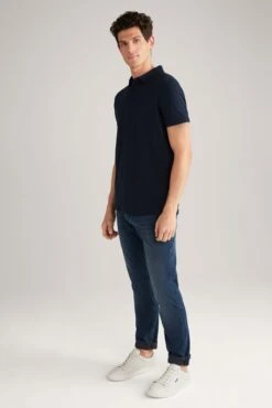 Joop Jeans Polos Shirt Loxias Heren Nachtblauw -Herenkleding Winkel e67bb666e09111af77e2403f715493a7