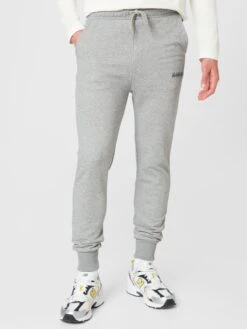Napapijri Sweatpants Tapered Broek BOX Heren Grijs Gemêleerd -Herenkleding Winkel e6daeadb9f9a43db5534a47035274fa7