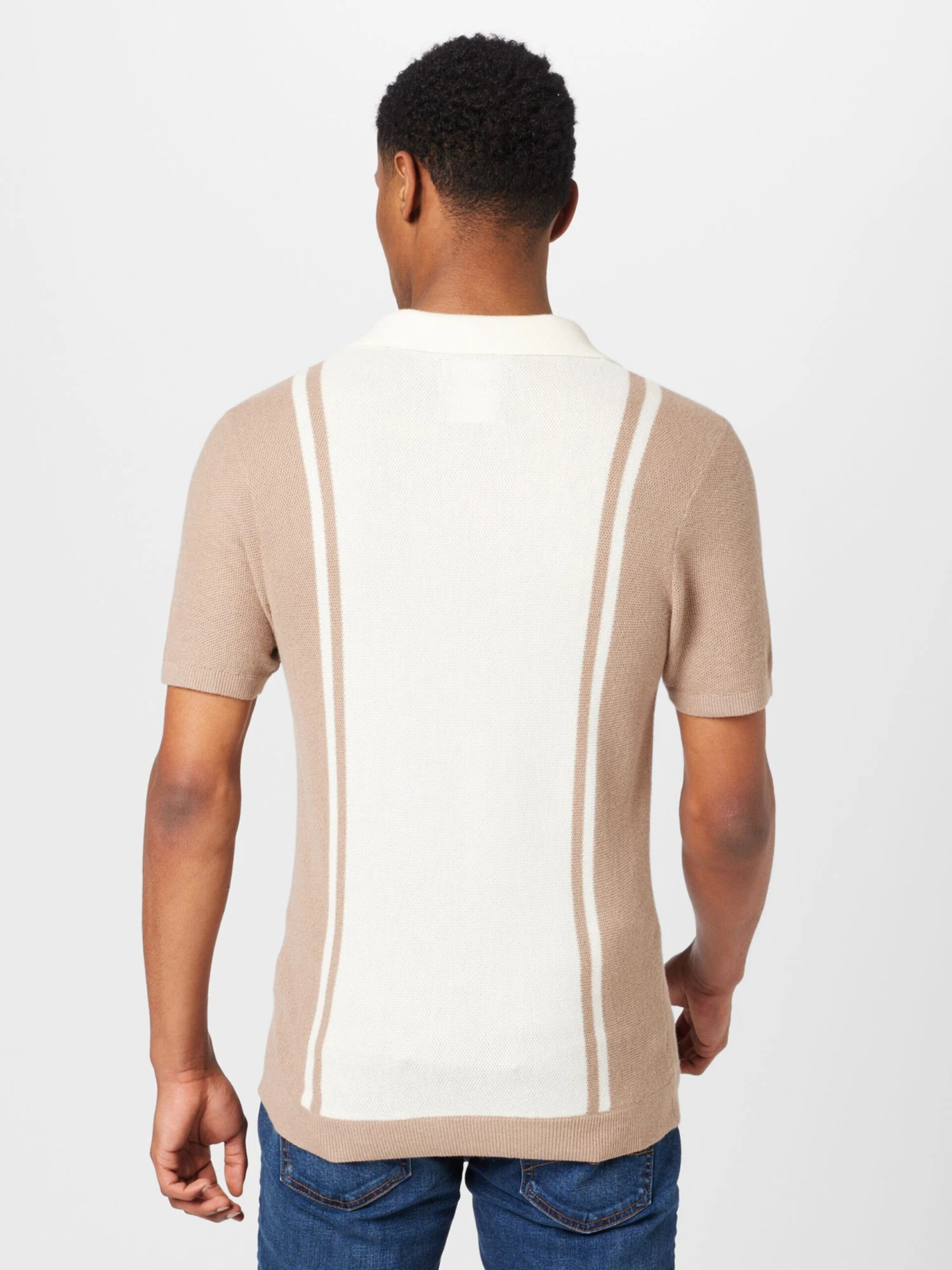 Hollister V-hals Truien Trui JOHNNY Heren Lichtbruin 6 Hollister V-hals Truien Trui JOHNNY Heren Lichtbruin - Afbeelding 4