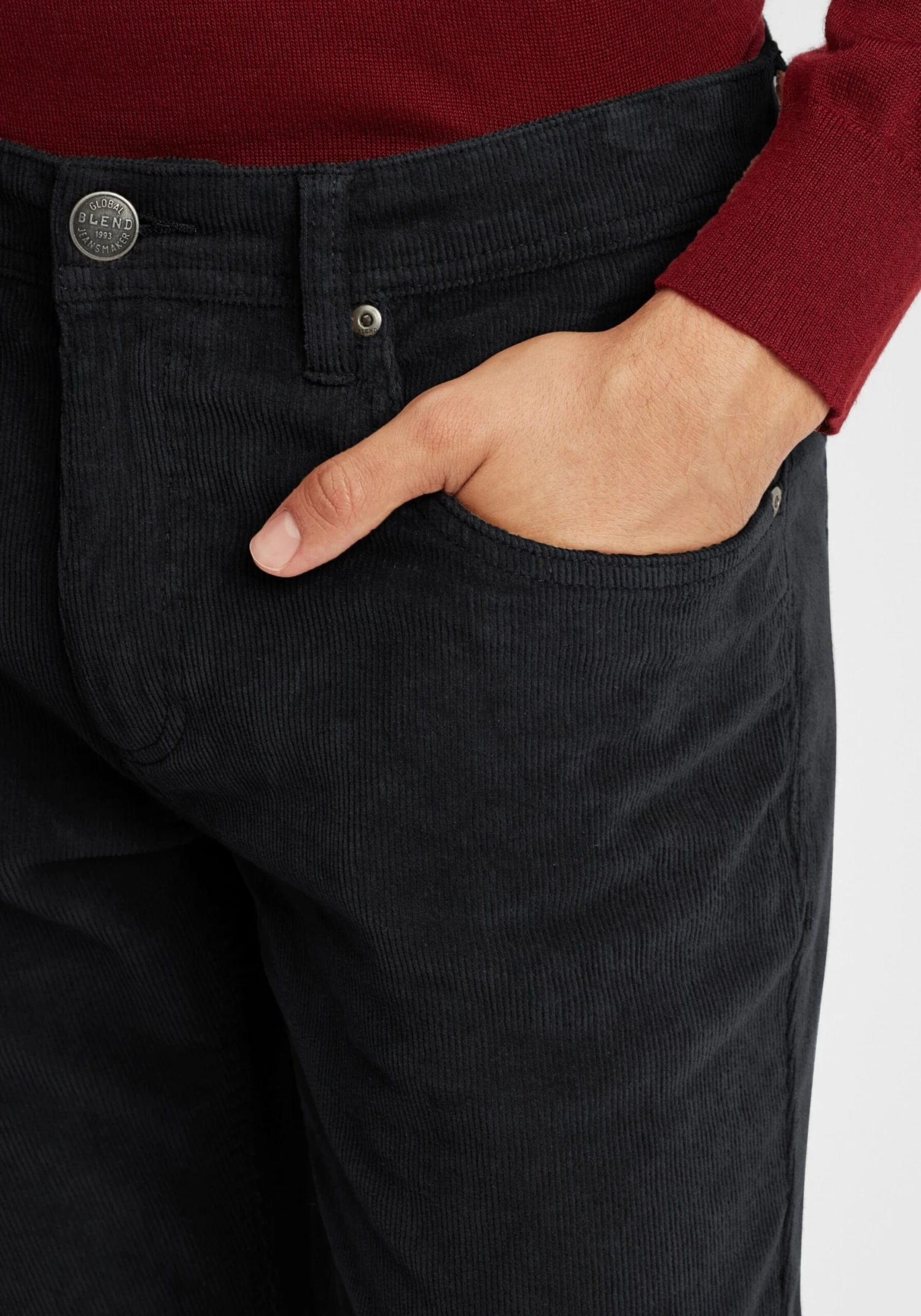 Blend Pantalons Regular Broek Manito Heren Zwart 7 Blend Pantalons Regular Broek Manito Heren Zwart - Afbeelding 5