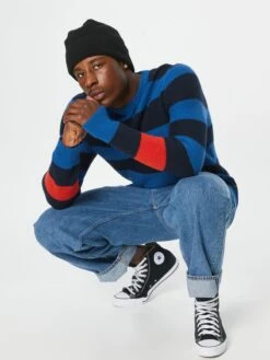 ESPRIT Crewneck Truien Trui Heren Blauw / Navy -Herenkleding Winkel ee1f1f6b86649a90465d9991eb0bcd63